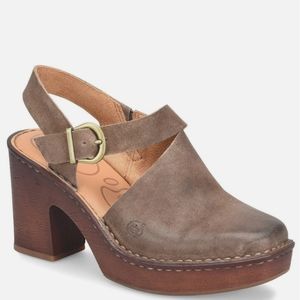 Born Devlyn Leather Clogs